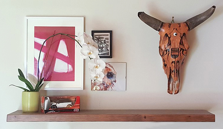 Ariel Richardson Interior Design shelf styling